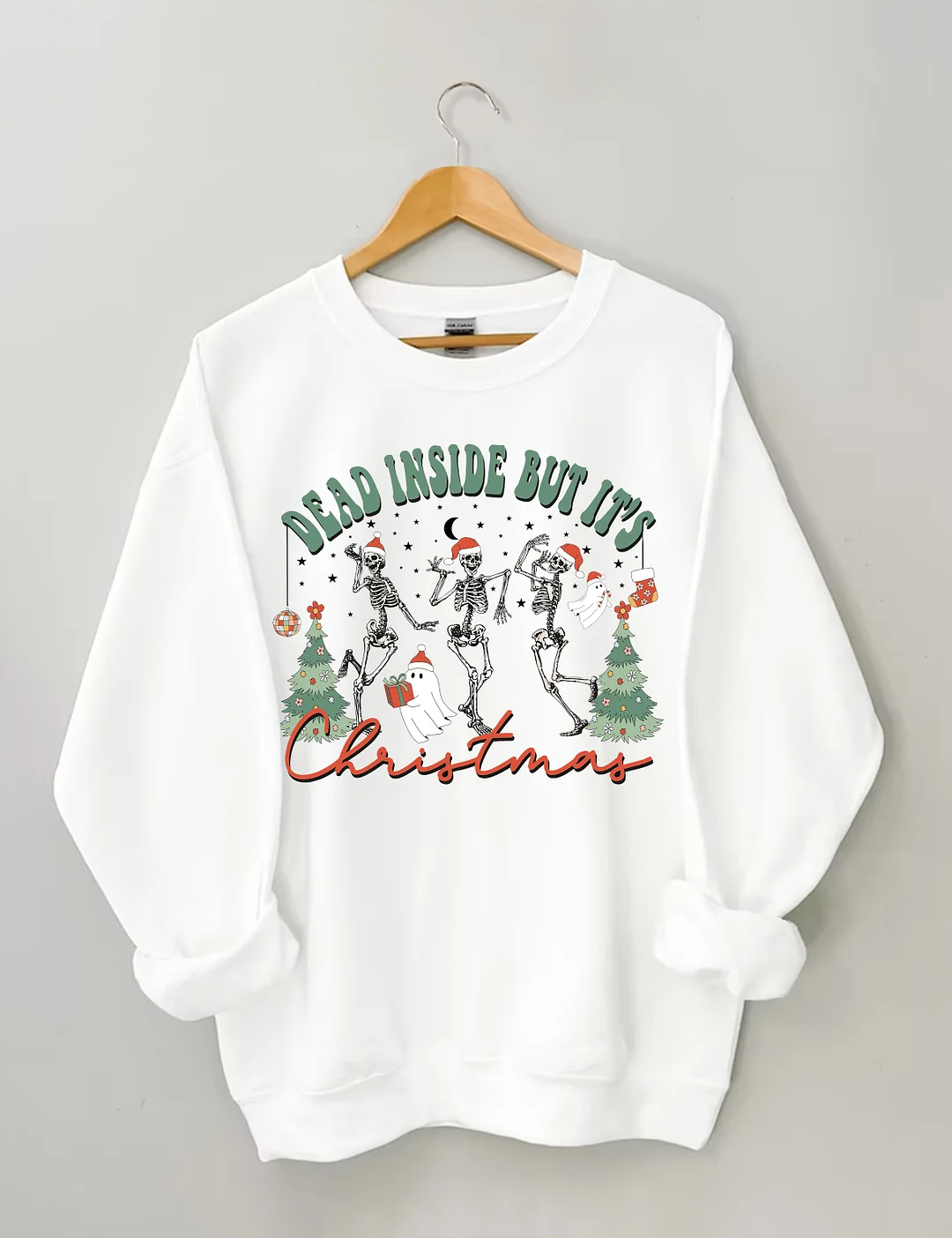 Dead Inside But It's Christmas Sweatshirt