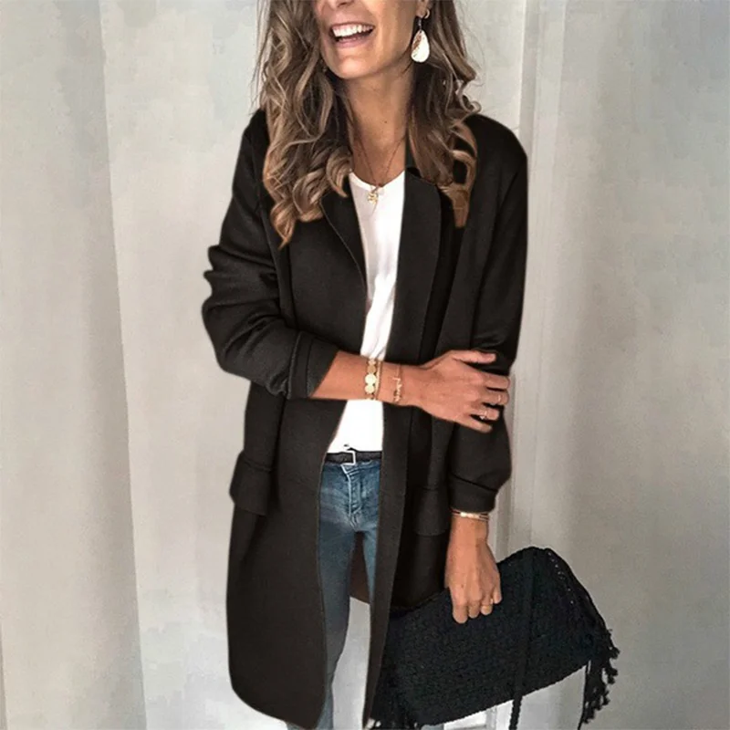 Fashion Casual Pocket Blazer