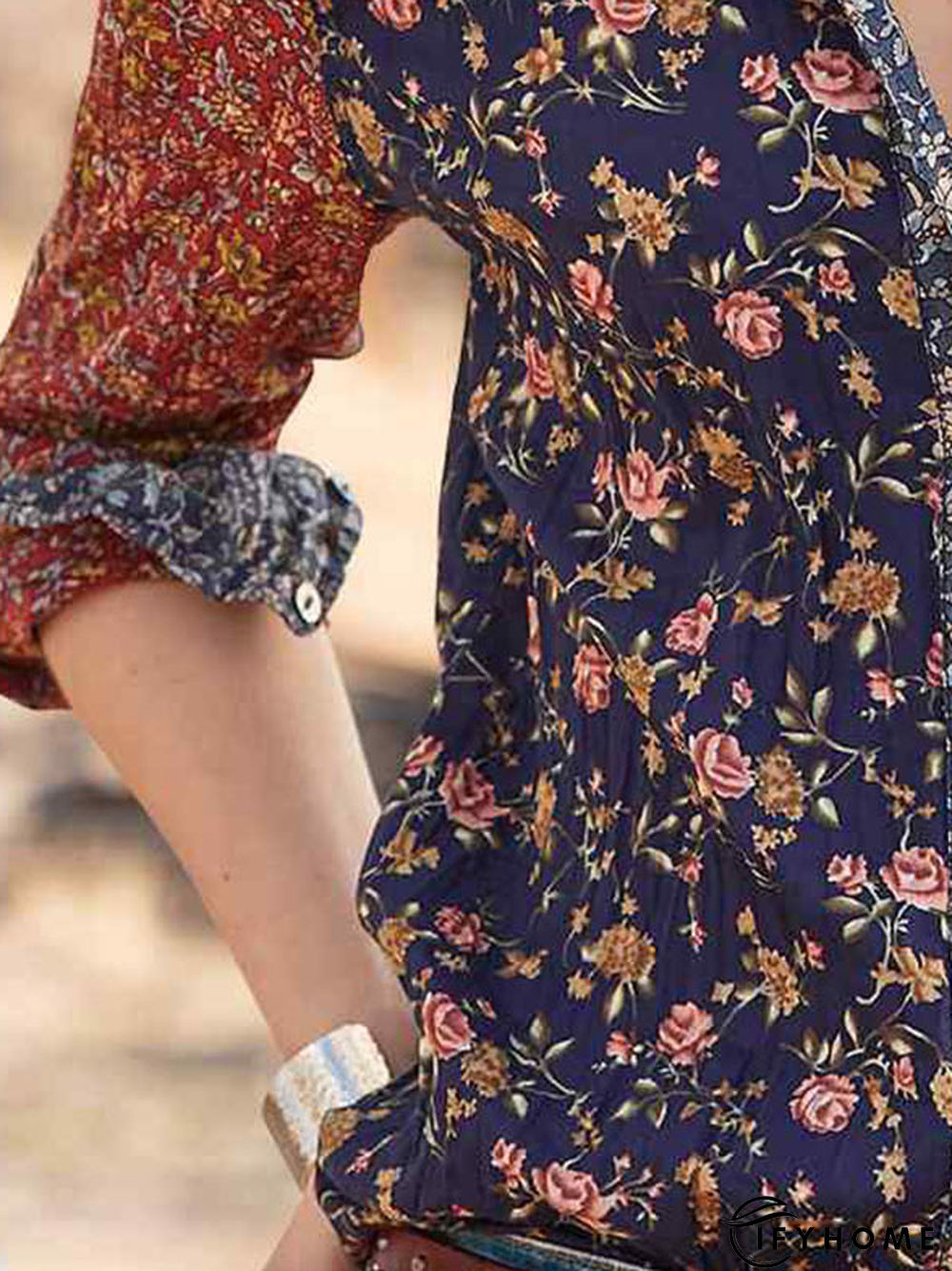 Floral Loosen Blouse | IFYHOME