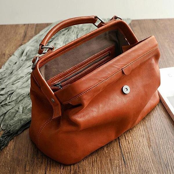 Orange Vintage Wowen Bag
