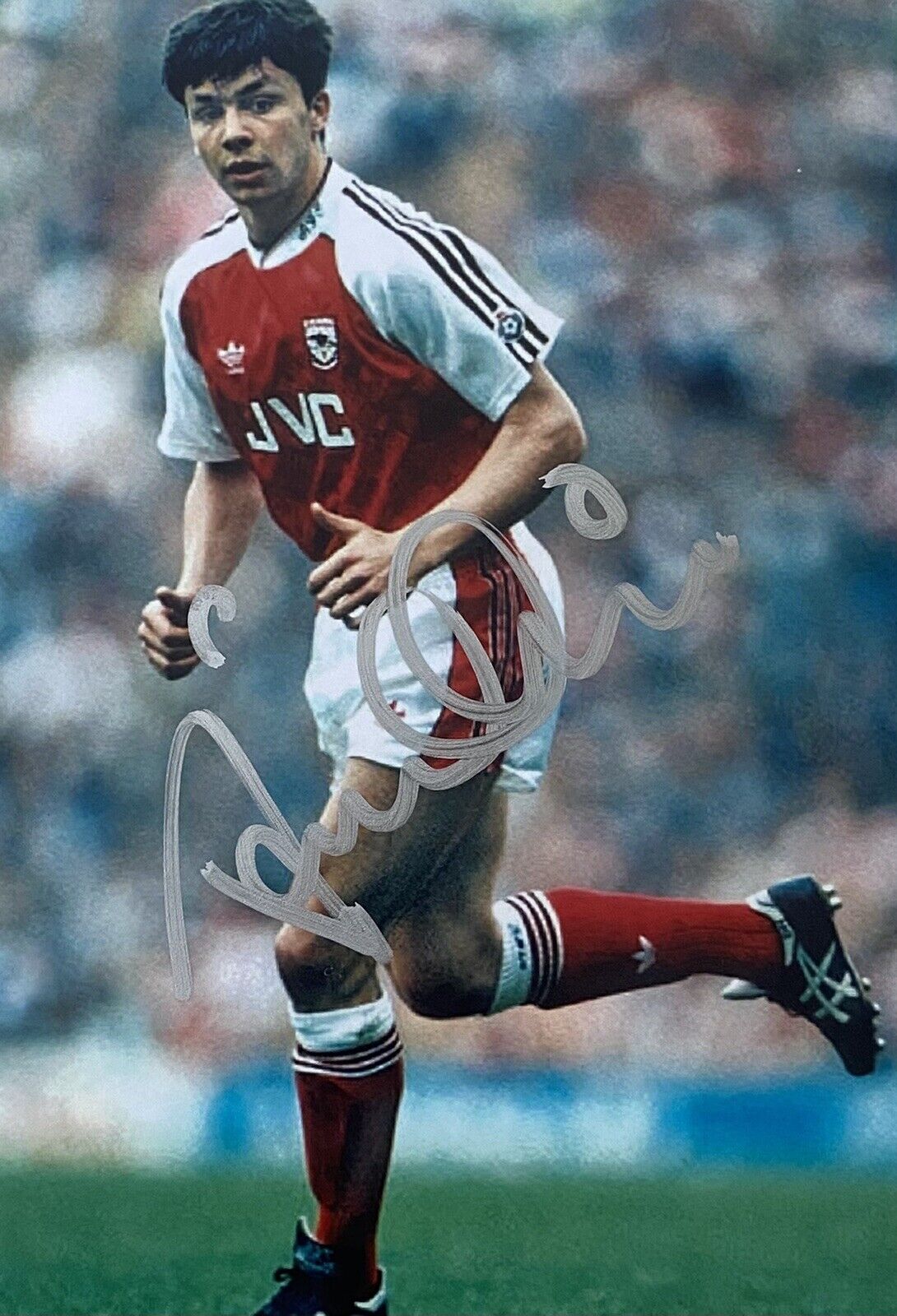 David Hillier Genuine Hand Signed Arsenal 6X4 Photo Poster painting