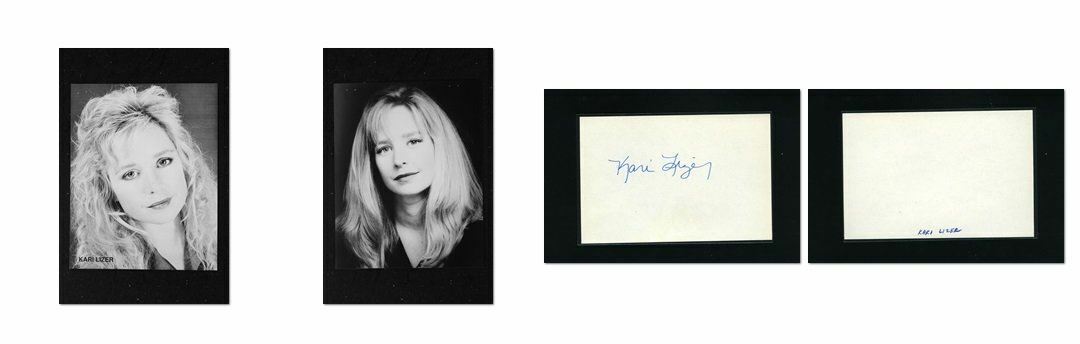 Kari Lizer - Signed Autograph and Headshot Photo Poster painting set - Will and Grace