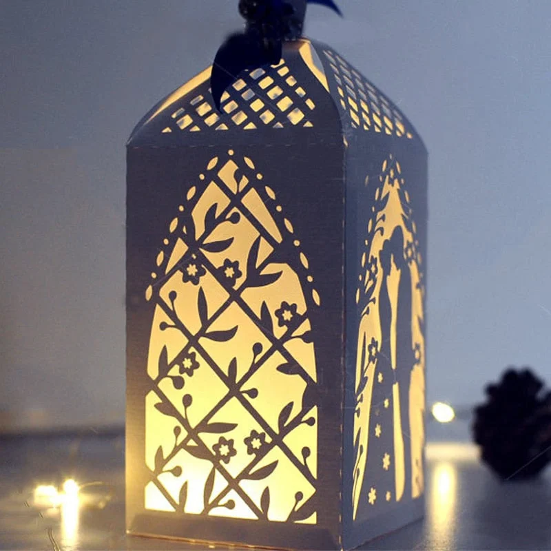 Wedding lantern box Metal Dies Scrapbooking Metal Cutting Dies 2020 Craft Stamps die Cut Embossing Card Making Stencil