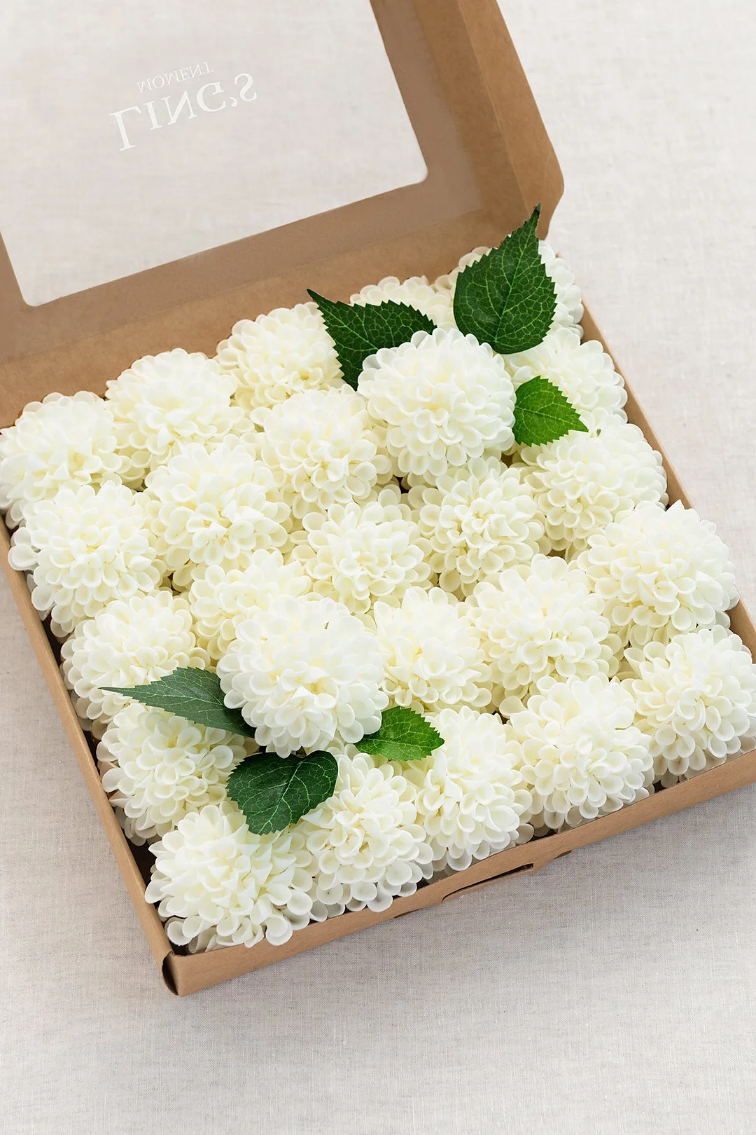 2.5" Foam Dahlia with Stem - 8 Colors