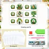 6PCS Diamond Painting St. Patrick's Day Greeting Cards Postcards with Envelopes
