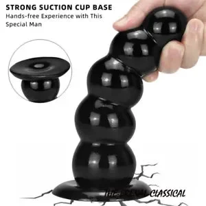 pornhint Pornhint Black Huge Anal Plug Dildos Anal Dila