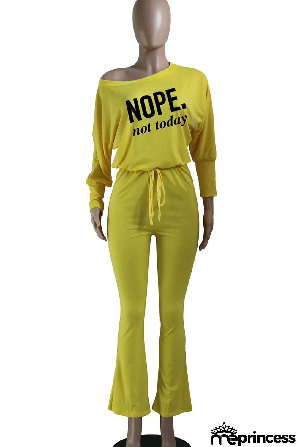 Grey Casual Print Split Joint Oblique Collar Regular Jumpsuits