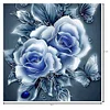 Rose-Partial Round Diamond Painting(25*25cm)