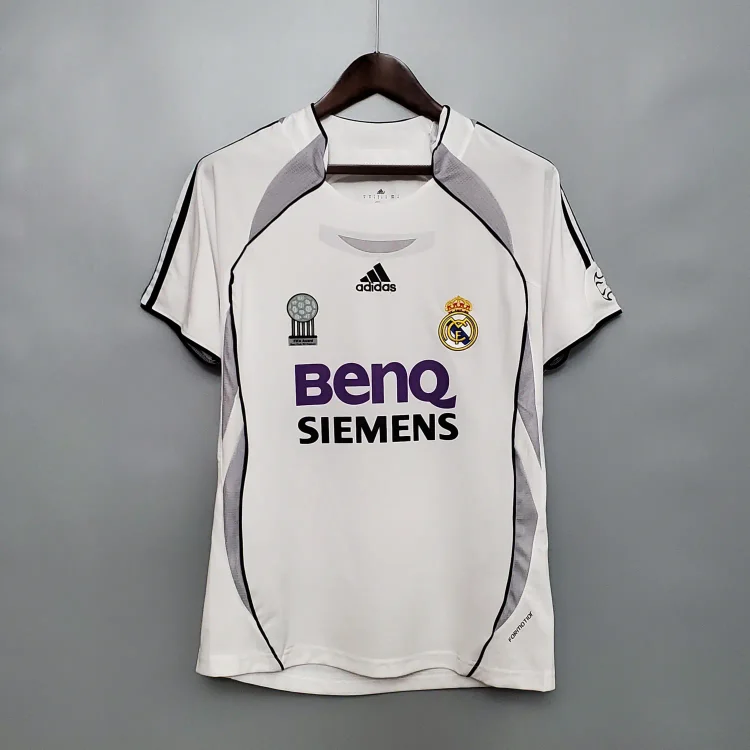 2006/07 Real Madrid Home Retro Jersey