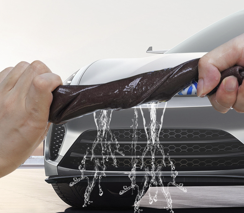 Car deerskin absorbent car wipes