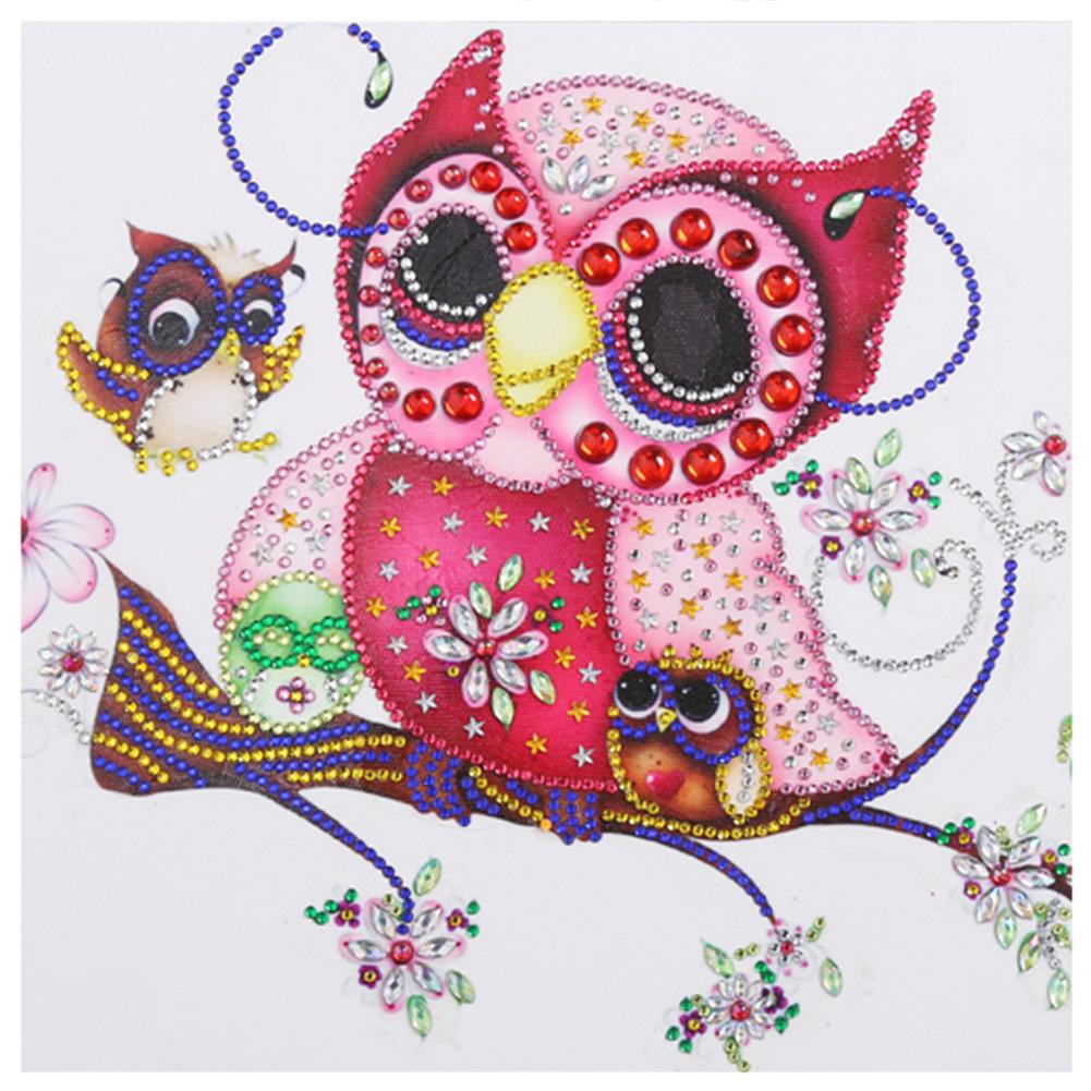 

Cute Owl - Special Shaped Diamond Painting - 30*30CM, 501 Original