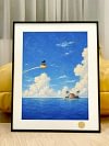 Flying Nimbus & Kame House Decorative Painting - Dragon Ball - Xingkong Studio