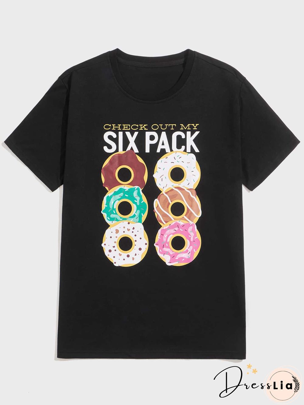 Guys Slogan Donut Graphic Tee