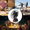 Air Circulator Fan Rechargeable Portable Camping Fan 2 Speed Settings for Car RV