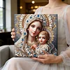 (Pre-Framed)Virgin Mary-Special Shape Diamond Painting Kit(30x30cm)