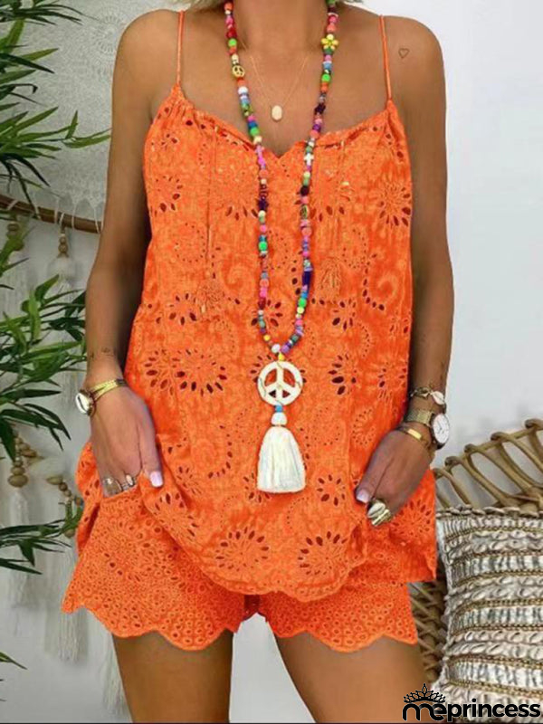 Light Top and Shorts