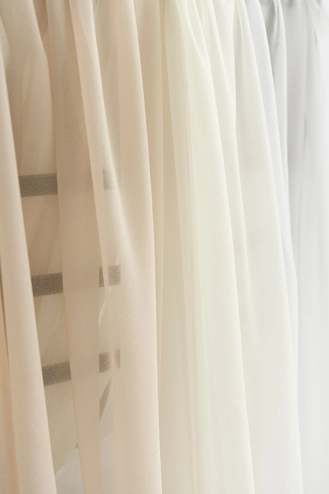 Flower Arch Decor with Drapes in White & Sage