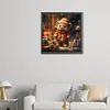 Christmas Gift Bear - Round AB Drills Diamond Painting(45x45cm)