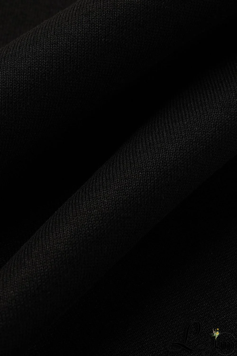 Black Fashion Casual Letter Print Patchwork O Neck Long Sleeve Two Pieces