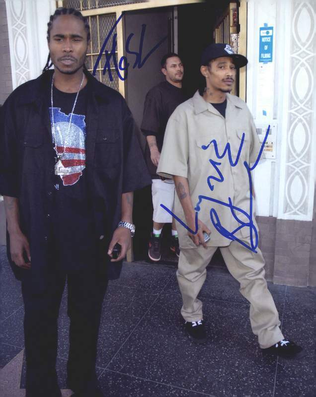 Bone Thugs N Harmony Flesh Layzie signed rap 8x10 Photo Poster painting W/Cert Autograph (A0352)