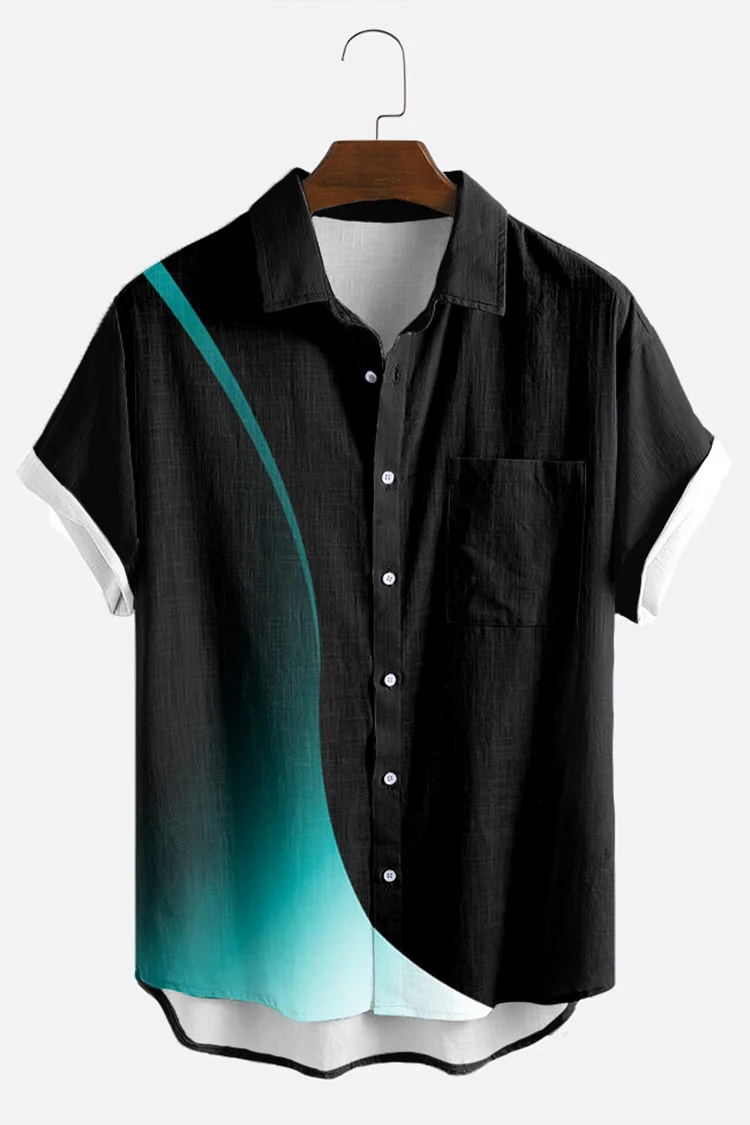 Tiboyz Black Blu-Ray Short Sleeve Shirt