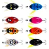 8Pcs Cicada Bait Fishing Lure Insect Bug Lure Sea Beetle Crank Floating Wobblers