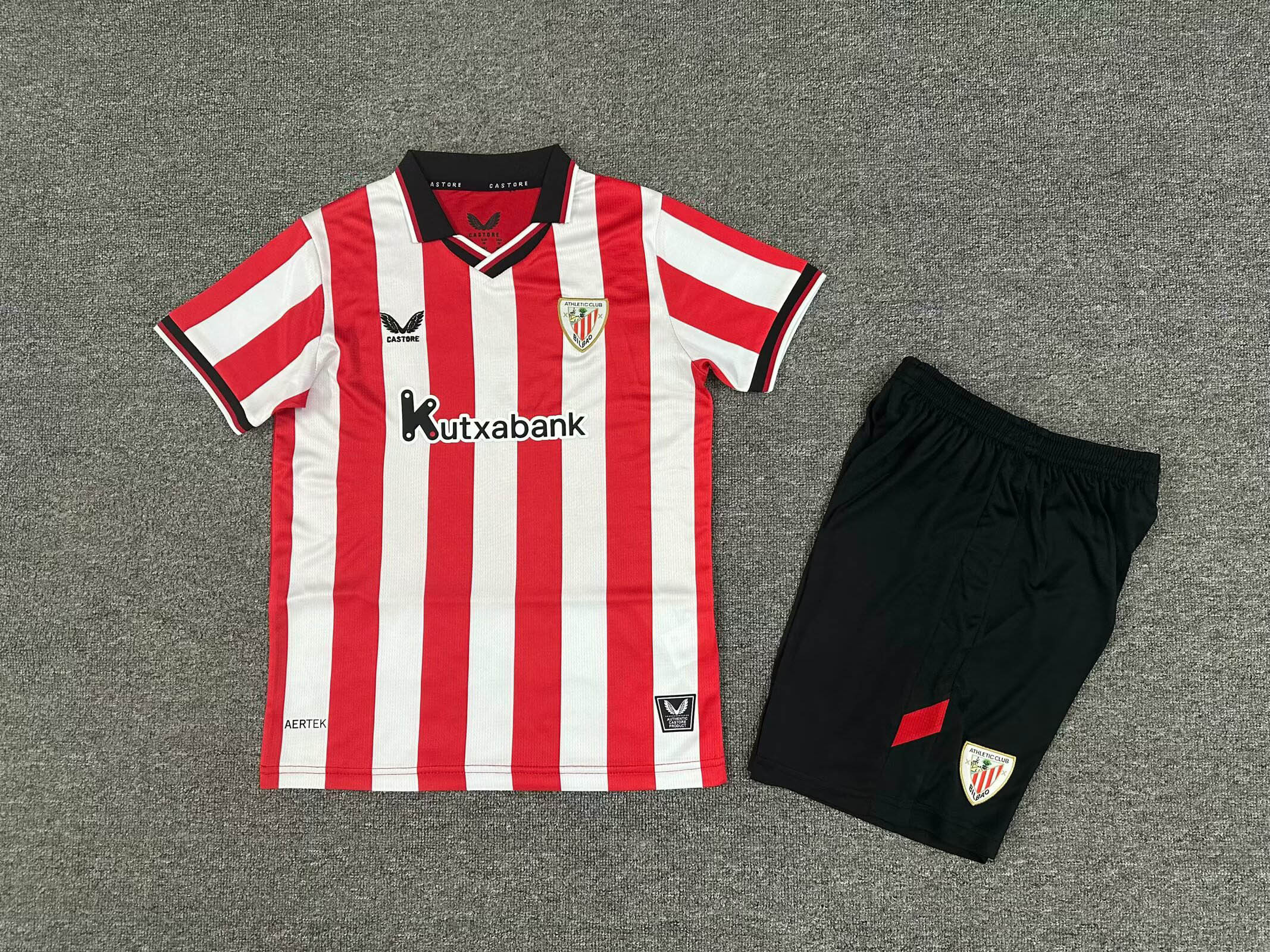 2025-2026 KIDS Athletic Club (Athletic Bilbao) Home Football Shirt 1:1 Thai Quality- Maxi Kit