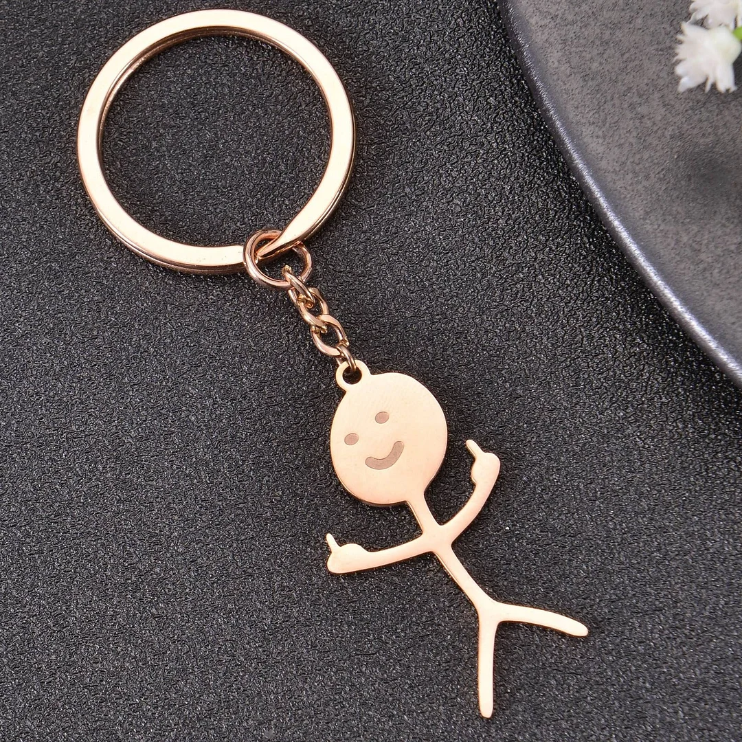 Funny Doodle Stickman Necklace (Buy One Get One Free)