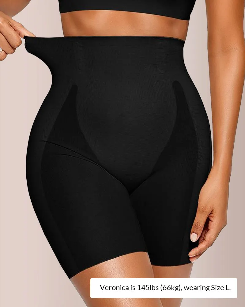 CurveFlex &ndash; High-Waist Seamless Butt-Lifting Shaper Shorts