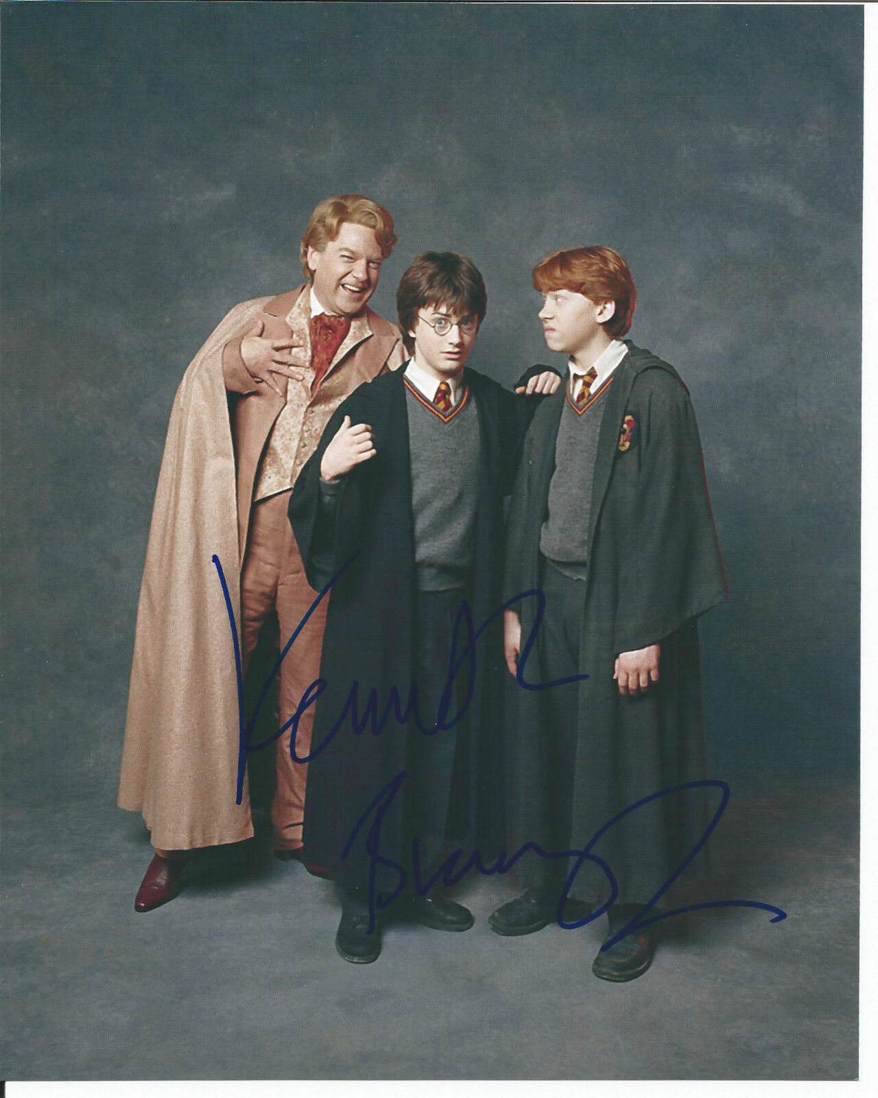 KENNETH BRANAGH SIGNED AUTHENTIC HARRY POTTER PROFESSOR LOCKHART 8X10 Photo Poster painting COA