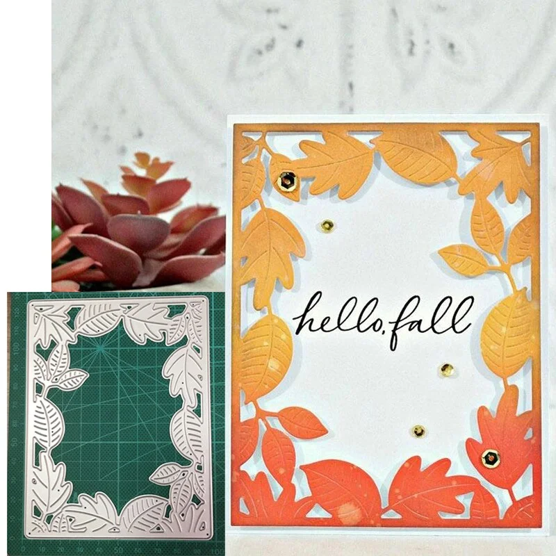 Craft Metal Cutting Dies Cut Die Mold Lace Background Frame Decoration Scrapbooking Dies Knife Mould Blade Punch Stencils Dies