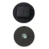 Solar Mandalas Lights Outdoor Waterproof Solar Mandalas Fence Lights Warm White Back Porch Decor for Patio Front Door Yard Deck Stair
