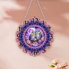 (US Local)Special Shape Animals 5D Diamond Painting Clock Art Craft Diamond Painting Clock Kits