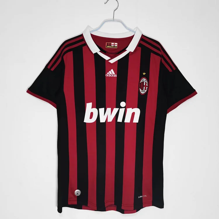 2009/10 AC Milan Home Retro Shirt