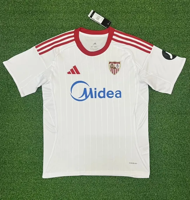 2025-26 Sevilla Home Jersey - Fan Edition