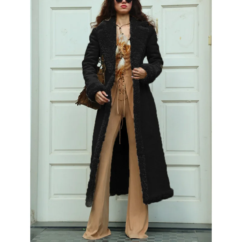 Nigikala Nigikala Autumn And Winter Thick Women's Coat Wish Lengths Warm Coat Large Anti-Freeze Cotton Jacket