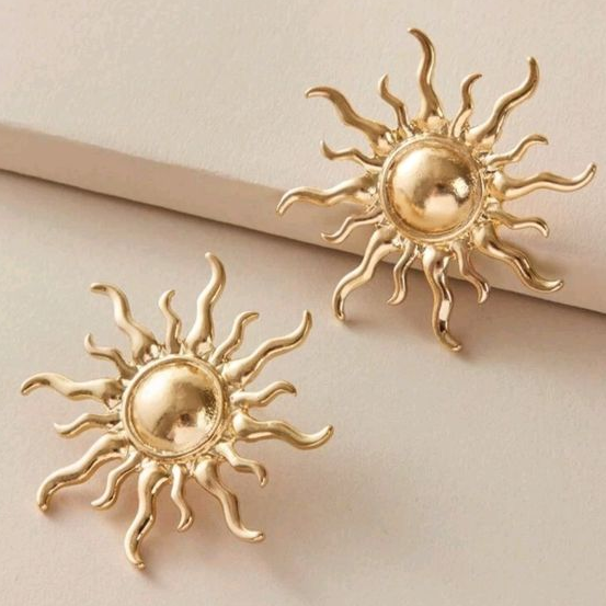 Vintage Solar Earrings
