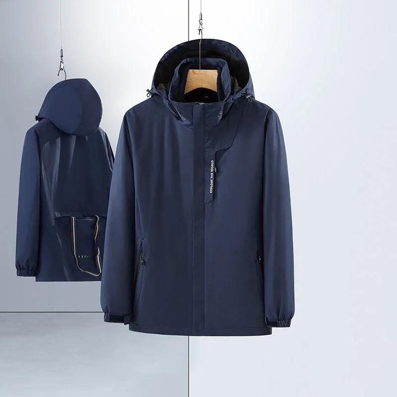 Waterproof Ski Jacket Warm Winter Outdoor Hooded Jacket