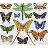 【Limited Stock Sale】Colorful Butterfly Logo-14CT Stamped Cross Stitch 34*30cm/13.39*11.81in tapestrymarket