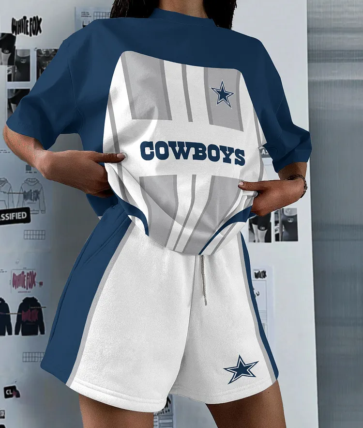 Dallas Cowboys  Limited Edition Top And Shorts Two-Piece Suits