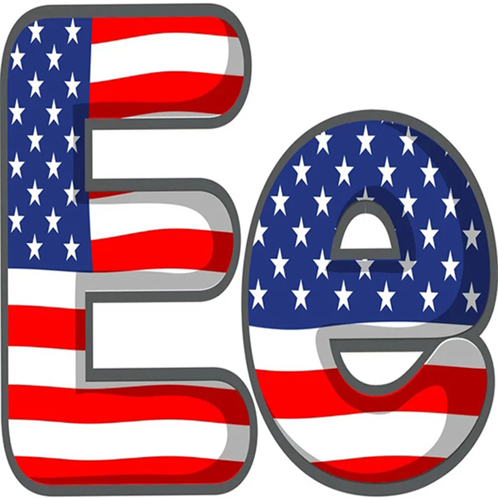 

American Flag - Round Drill Diamond Painting - 30*30CM, 501 Original