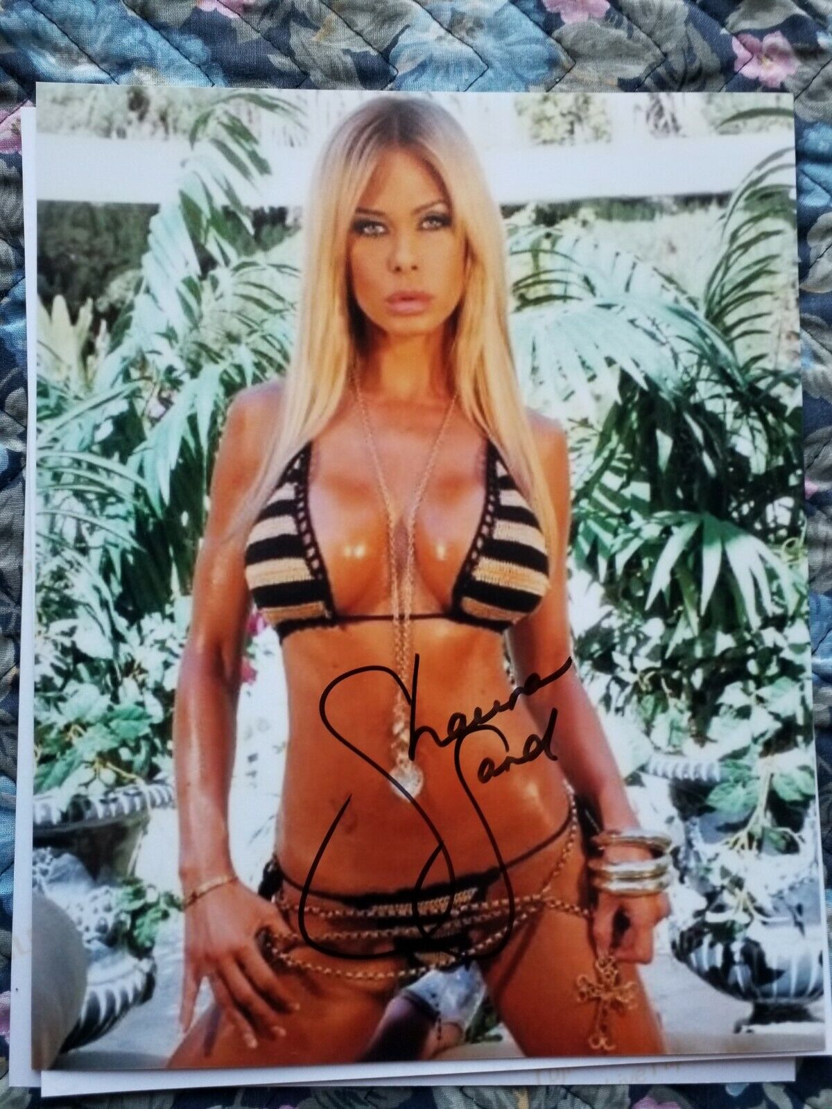 Shauna Sand Authentic Signed Autographed 8x10 Photo Poster paintinggraph with COA Playboy