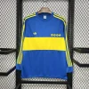 Retro 1981 Boca Juniors Long Sleeves Soccer Jersey Home