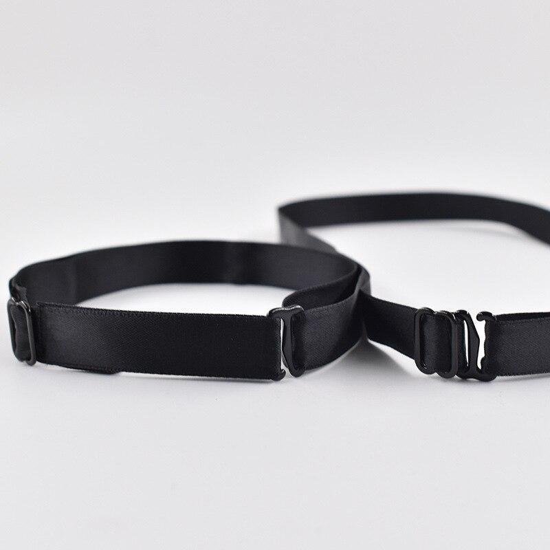 1.2cm Bow Tie Black Adjustable DIY Bow Tie Accessories for Adult Child Men Women Wedding Necktie Rope Maximum 45cm Elastic Band 1013-2