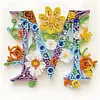 Letter Special Shaped 5D DIY Partial Drill Diamond Painting Kits for Adults Beginners Home Decor Diamond Dots Paintings Diamonds Paintings Gem Art 11.81 X11.81inch
