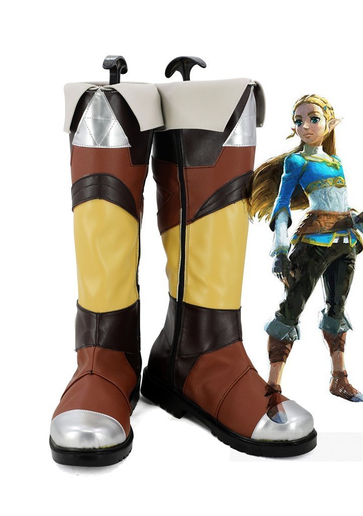 The Legend Of Zelda Breath Of The Wild Zelda Cosplay Shoes Boots