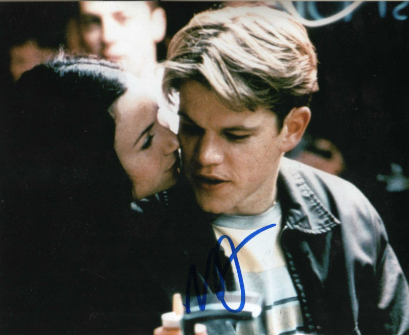 MINNIE DRIVER GOOD WILL HUNTING SIGNED 8X10 PICTURE