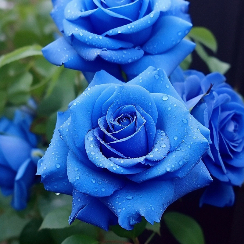 Rare Klein Blue Fairy Rose Seeds