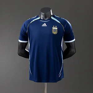 2006 Player Version Retro Argentina National Team Away Football Shirt 1:1 Thai Quality