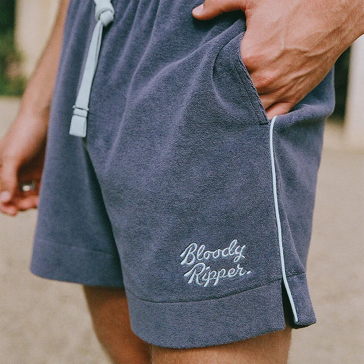 Shorts With Simple Letter Design e0a7